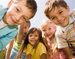 image of group of children smiling